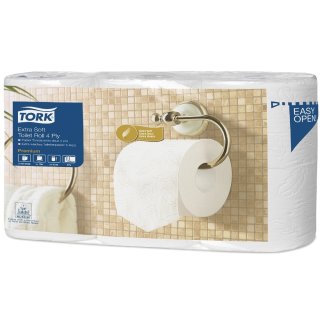 Tork Premium Toilettenpapier, 4-lagig, 42 Rollen (153 Blatt/Rolle)
