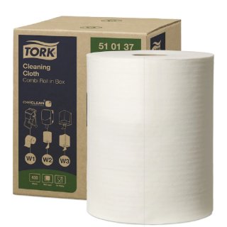 Tork Premium Vlies 510 weiß, perforiert, 152 m, 32 x 38 cm (400 Blatt/Rolle)