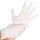 Einmalhandschuhe Nitril - Safe Light weiß puderfrei (100 Stück/Pack.) Gr. M