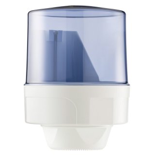 Handtuchrollenspender Racon retro MR2 midi weiß/transparent für Innenabrollung (Kunststoff)