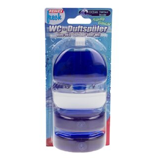 Reinex WC-Duftspüler flüssig 55 ml (3 Stück/Pack.) Meeresfrische